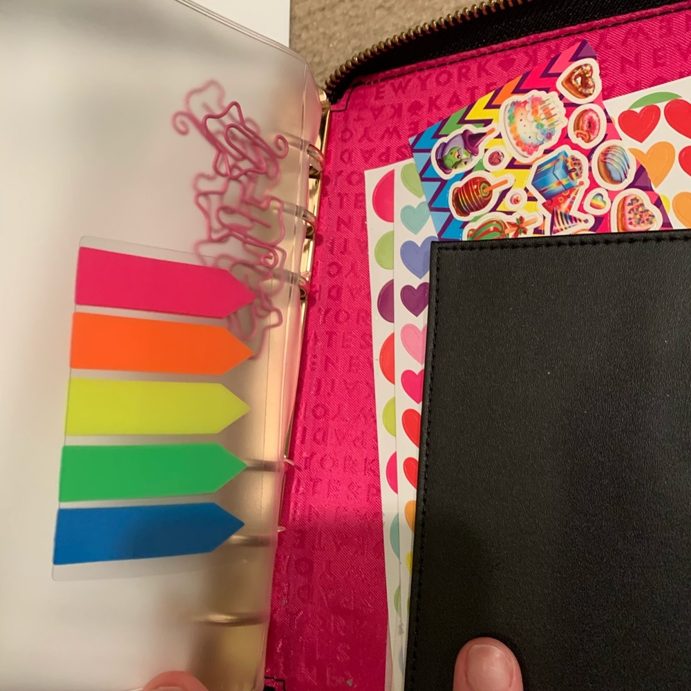 Kate Spade black planner agenda - Picture 3 of 7